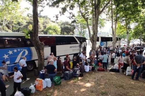 Эвакуируемые из Грузии 175 граждан Азербайджана выехали из Тбилиси - ФОТО