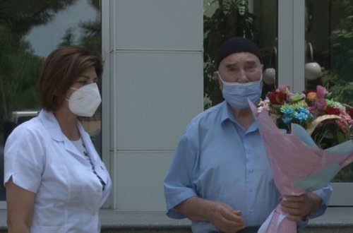 В Азербайджане 90-летний мужчина вылечился от коронавирусной инфекции - ВИДЕО