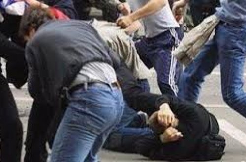 Rusiyada ermənilər arasında kütləvi dava olub, xəsarət alan var - VİDEO