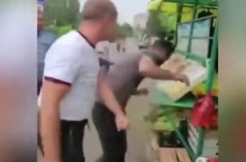 Rusiyada azərbaycanlını döydü, sonra onu tapıb... - VİDEO