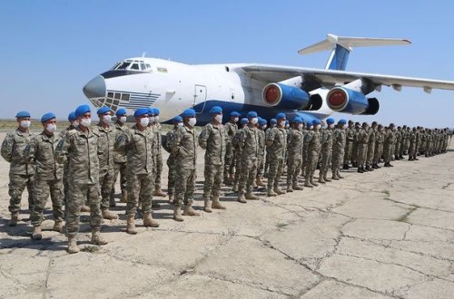 Türkiyə Silahlı Qüvvələrinin şəxsi heyətinin təntənəli qarşılanma mərasimi keçirildi - VİDEO