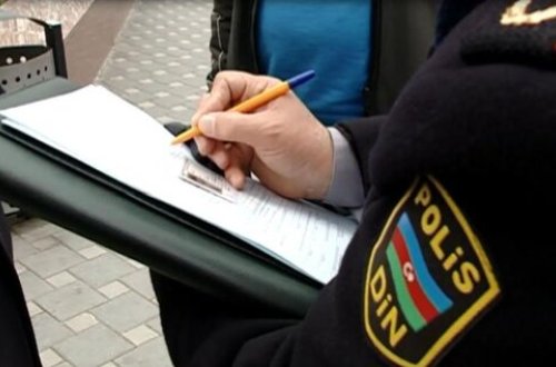 Bakıda maska taxmayan şəxslər cərimələndi