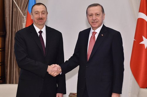 İlham Əliyev Rəcəb Tayyib Ərdoğanı təbrik etdi