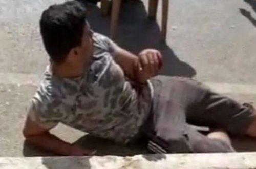 Bayram bazarında ət üstündə bıçaqlanma - VİDEO