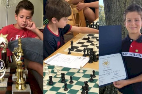 ABŞ-da 10 yaşlı azərbaycanlı təhsildə fərqləndiyinə görə Prezident mükafatı alıb - Fotolar