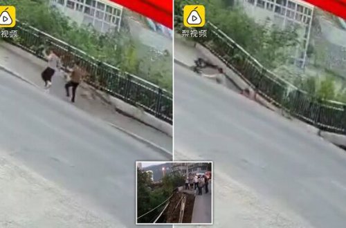 Qəfildən yer yarıldı, yerə girdilər – ANBAAN VİDEO