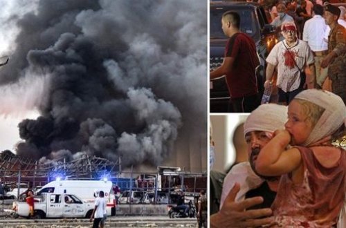 Бейрут после ужасающего взрыва - ФОТО