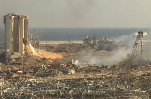 Beyrutda baş vermiş partlayışda ölənlərin sayı 135-ə çatıb - VİDEO