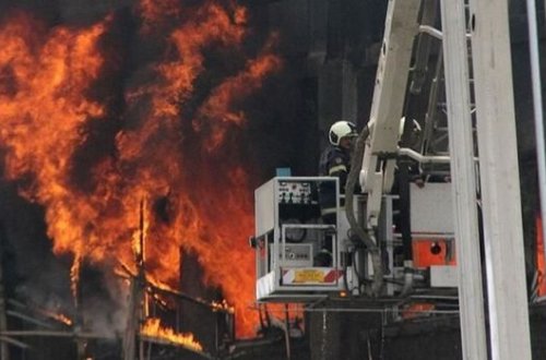 Koronavirus xəstələrinin müalicə olunduğu xəstəxana yandı: Səkkiz ölü