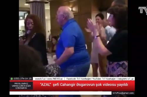 AZAL 'şefi' Cahangir Əsgərovun biabırçı VİDEOSU YAYILDI