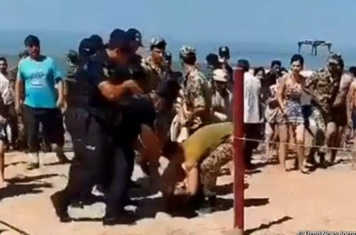 Novxanıda qadın suda boğulub - VİDEO