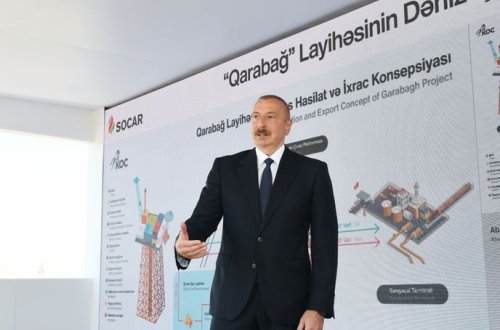 Dövlət başçısı: “Azərbaycanda bütün neft-qaz layihələri uğurla icra edilir”