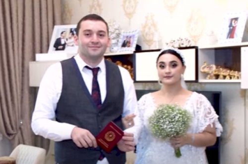Bakıda karantində toy etdilər... - Video