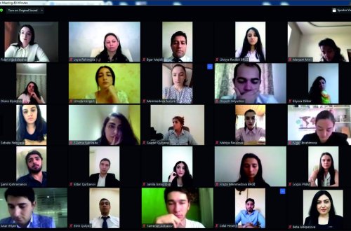 “Hər şey Vətən üçün!” devizi altında  vətənpərvərlik mövzusunda gənclərlə onlayn  görüş keçirilib