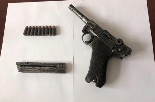 Qanunsuz silah-sursat saxlayan Bakı sakini tutuldu - FOTO