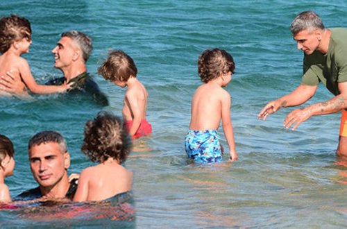 Xoşqədəm Hidayətqızının əri və övladları Bodrum tətilində - FOTO