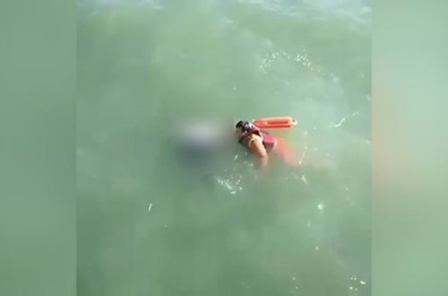 В Сумгайыте в море нашли тело женщины - ВИДЕО