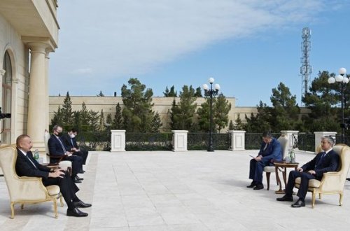 İlham Əliyev yeni səfirin etimadnaməsini qəbul edib - YENİLƏNİB + FOTO/VİDEO