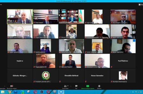 Şura və Diaspor Komitəsi qalib QHT-lərlə onlayn görüş keçirib