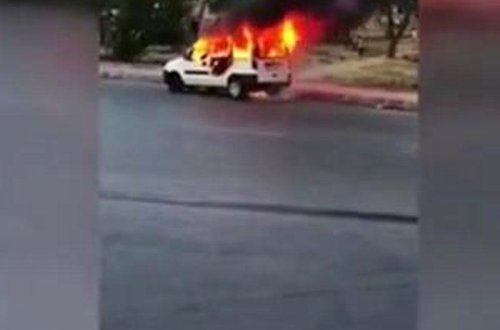 KURYOZ HADİSƏ: Arvadının acığını avtomobilindən çıxdı - VİDEO