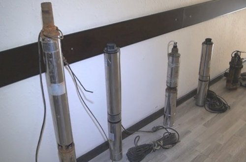 Su nasoslarını oğurlayan şəxs saxlanılıb