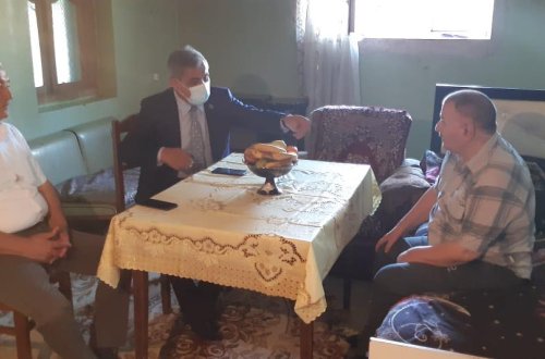 Deputat seçiciləri ilə görüşüb - FOTOLAR