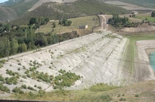Ermənilər  su anbarının  qarşısını kəsdi - 3 kəndin suvarılması çətinləşdi - FOTO