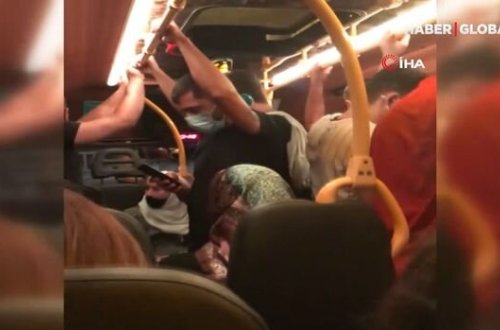 İctimai nəqliyyatdakı BU GÖRÜNTÜLƏR narazılıq yaratdı – VİDEO