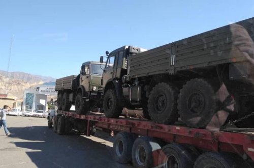 Rusiya İran vasitəsilə Ermənistana yenidən hərbi texnika göndərdi — FOTOLAR
