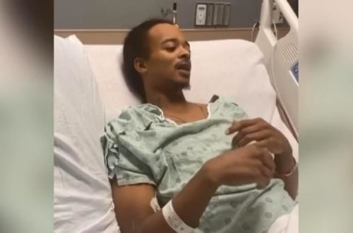 ABŞ-da polisin zorakılığı nəticəsində iflic olan qaradərili ilk dəfə danışdı - VİDEO