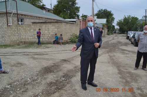 Mingəçevirdə vətəndaşları narahat edən problemlər öz həllini tapır: FOTOLAR