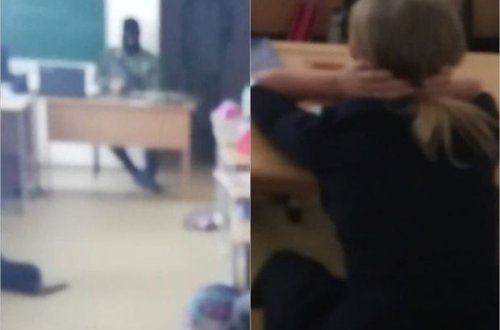 “Terrorçular” məktəbə soxuldu, şagirdin halı pisləşdi - FOTO