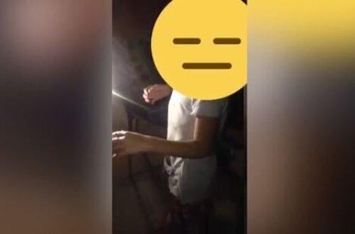 Azərbaycanda ata ögey qızına işgəncə verdi - FOTO/VİDEO