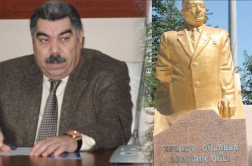 Atasına qızıldan heykəl qoyduran icra başçısı KİMDİR?