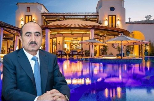 Əli Həsənov lüks villasında istirahət edir