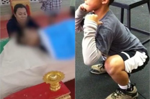 Ev tapşırığını etmədiyi üçün fiziki məşqlə cəzalandırılan uşaq öldü - FOTO