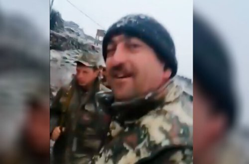 Erməni diversantın görüntülərini yayan hərbçilərimiz ordudan xaric edildilər - Araşdırma aparılır - RƏSMİ