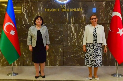 Спикер парламента Азербайджана встретилась с министром торговли Турции - ФОТО