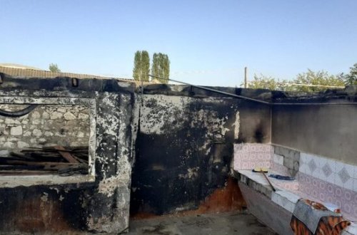 Bu kənddə QƏRİBƏ HADİSƏ: tövlələri yandırıb... — FOTO/VİDEO