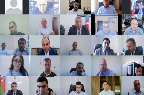 Kənd Təsərrüfatı Nazirliyində şərab və şərabçılıq məhsulları istehsalçıları ilə onlayn videokonfrans keçirilib