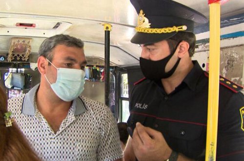 Daha bir REYD: Maskadan istifadə etməyənlər...