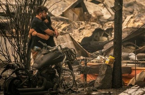 ABŞ-da meşə yanğınları davam edir: Onlarla insan həlak olub - VİDEO