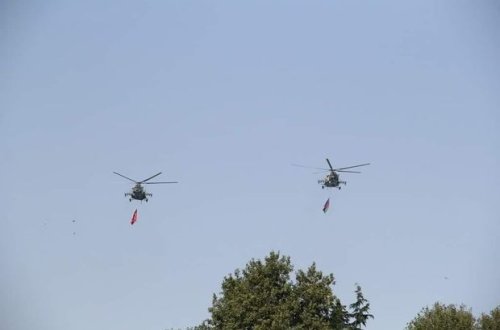 Azərbaycan və Türkiyə qırıcıları Gəncə üzərində birgə uçuşlar keçirdi - YENİLƏNİB + FOTO/VİDEO