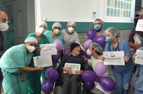 Doqquz aylıq olanda İspan qripinə, 102 yaşında koronavirusa qalib gəldi - FOTO