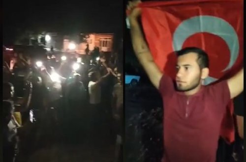 Ağdamda Azərbaycan və Türkiyə bayraqlarını endirmək istəyiblər? - AÇIQLAMA