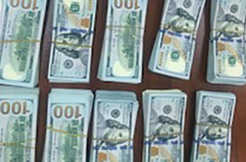 105 min dolları Azərbaycandan çıxarmaq istədi - Foto