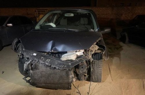 В Баку произошло ДТП, есть пострадавшие