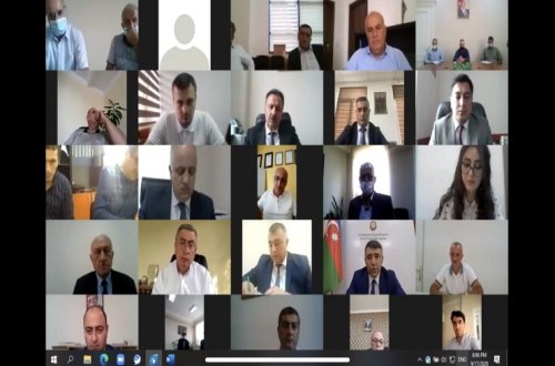Kənd Təsərrüfatı Nazirliyində fındıq istehsalçıları və ixracatçıları ilə onlayn videokonfrans keçirilib