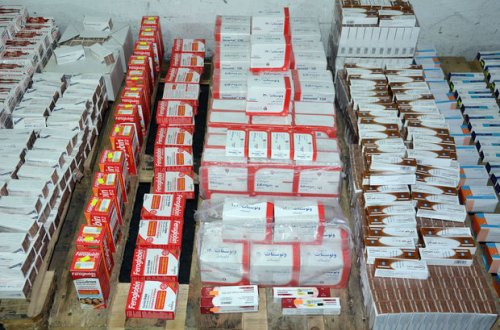 İrandan külli miqdarda dərman preparatları gətirən yük avtomobili aşkarlandı - FOTO/VİDEO