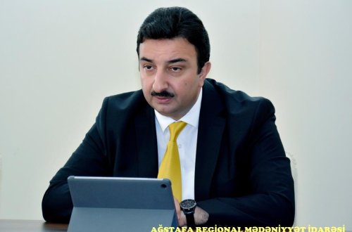 AĞSTAFA REGİONAL MƏDƏNİYYƏT İDARƏSİ 18 SENTYABR – MİLLİ MUSİQİ GÜNÜNƏ HƏSR OLUNMUŞ TƏDBİR KEÇİRDİ